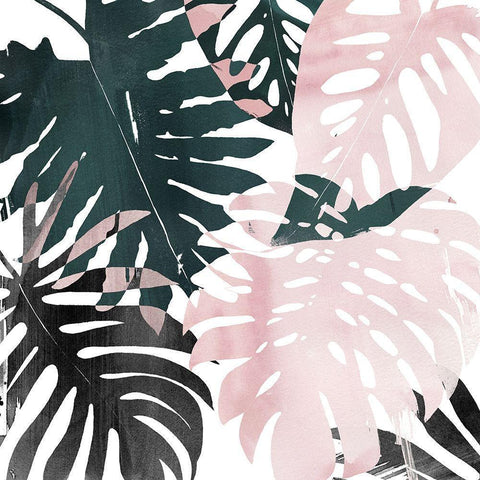 Paradise Sweep III White Modern Wood Framed Art Print by Popp, Grace