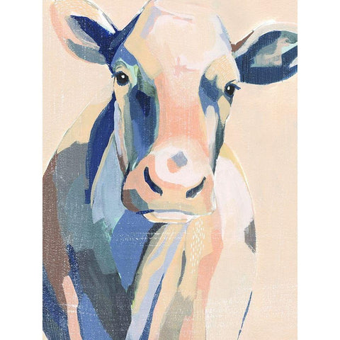 Hertford Holstein I Black Modern Wood Framed Art Print with Double Matting by Popp, Grace