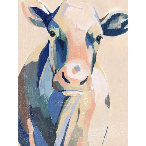 Hertford Holstein I Black Modern Wood Framed Art Print with Double Matting by Popp, Grace