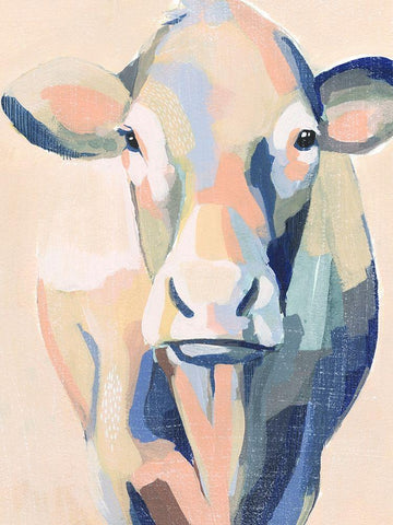 Hertford Holstein II White Modern Wood Framed Art Print with Double Matting by Popp, Grace