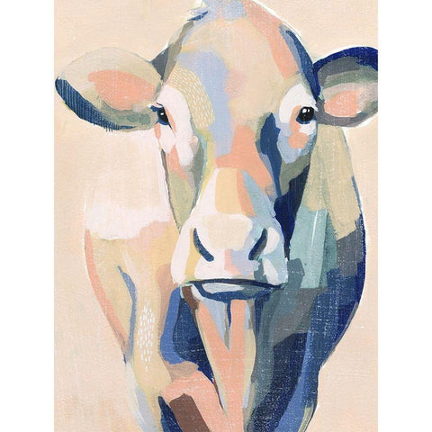 Hertford Holstein II Black Modern Wood Framed Art Print by Popp, Grace