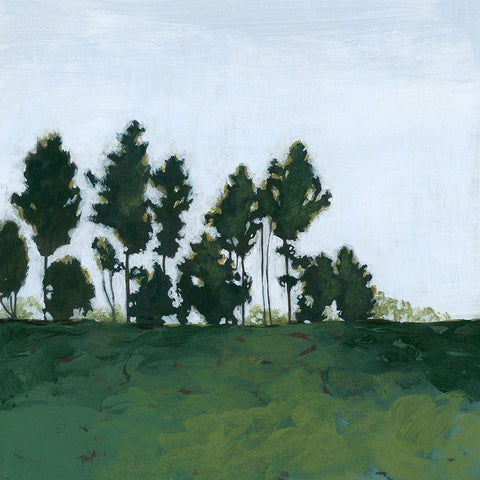 Northern Coppice I Black Modern Wood Framed Art Print by Popp, Grace