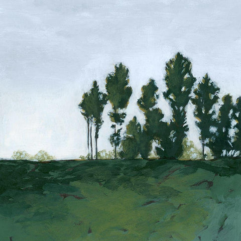 Northern Coppice II Black Modern Wood Framed Art Print by Popp, Grace
