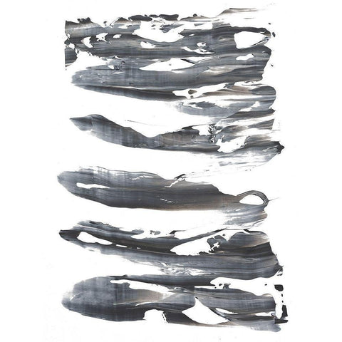 Tungsten I Black Modern Wood Framed Art Print by Lam, Vanna
