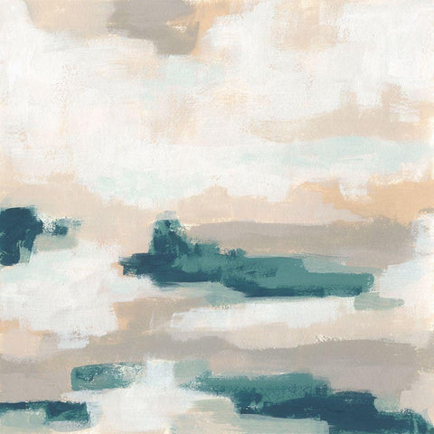 Mesa Mist II Gold Ornate Wood Framed Art Print with Double Matting by Vess, June Erica