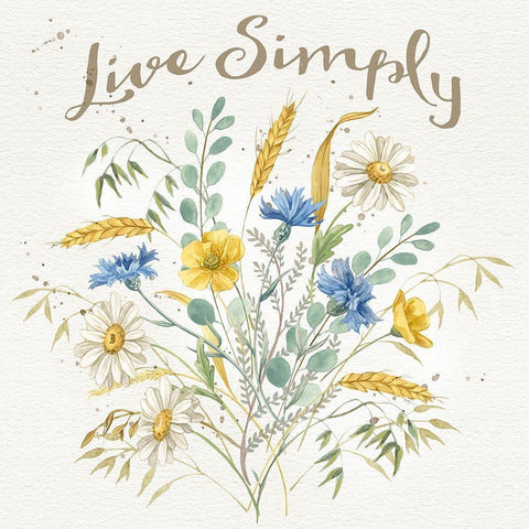 Nostalgic Farm VII White Modern Wood Framed Art Print with Double Matting by Maday, Jane