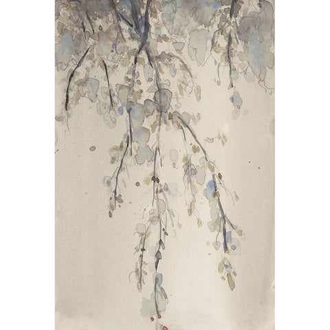 Casual Shade II White Modern Wood Framed Art Print by Dixon, Samuel