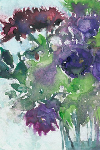 Garden Wild Things I Black Ornate Wood Framed Art Print with Double Matting by Dixon, Samuel