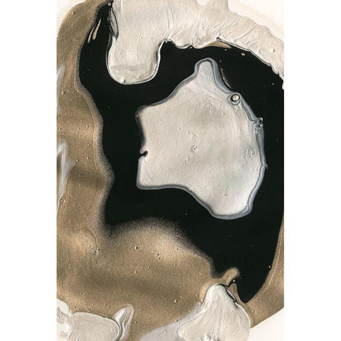 Will o the Wisp II White Modern Wood Framed Art Print by Ludwig, Alicia