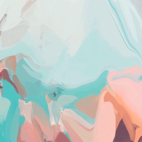 Jet Stream Black Modern Wood Framed Art Print by Orlov, Irena