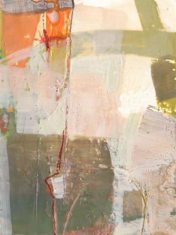 Ferly I White Modern Wood Framed Art Print with Double Matting by Jachimiec, Sue