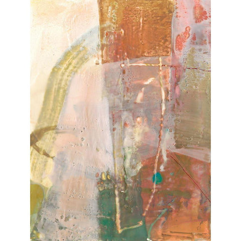 Ferly III White Modern Wood Framed Art Print by Jachimiec, Sue