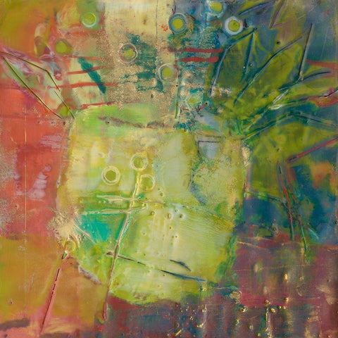 Lucira I Black Modern Wood Framed Art Print with Double Matting by Jachimiec, Sue