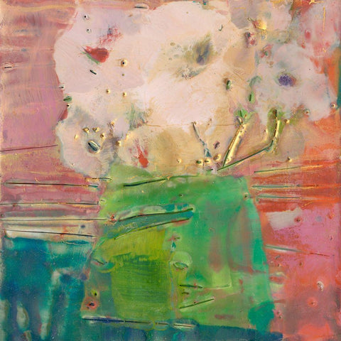 Lucira II Black Modern Wood Framed Art Print by Jachimiec, Sue