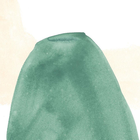 Color Swatch V Black Modern Wood Framed Art Print with Double Matting by Vess, June Erica