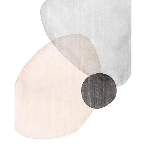 Shifting Spheres IV White Modern Wood Framed Art Print by Popp, Grace
