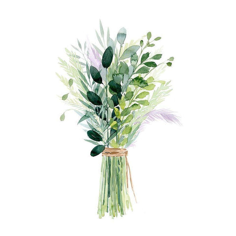 Nature Myriad II Gold Ornate Wood Framed Art Print with Double Matting by Popp, Grace