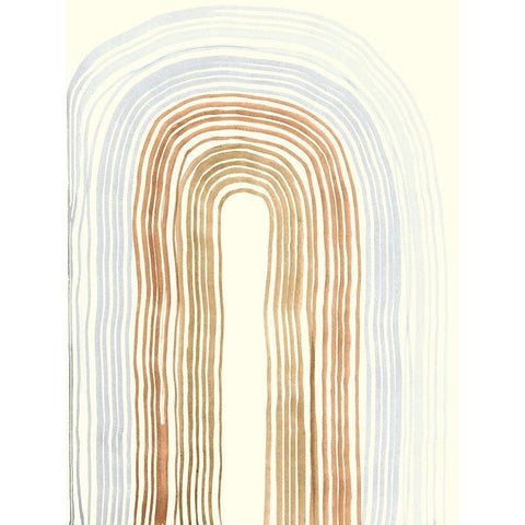 Imperfect Lines IV Black Modern Wood Framed Art Print by Ludwig, Alicia