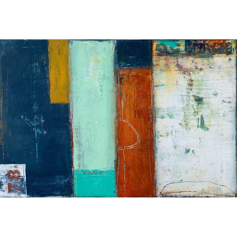 Booby Trap White Modern Wood Framed Art Print by Ashley, Erin