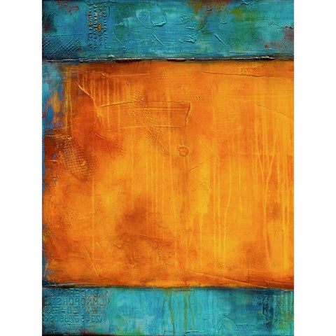 Journeys Mood I White Modern Wood Framed Art Print by Ashley, Erin