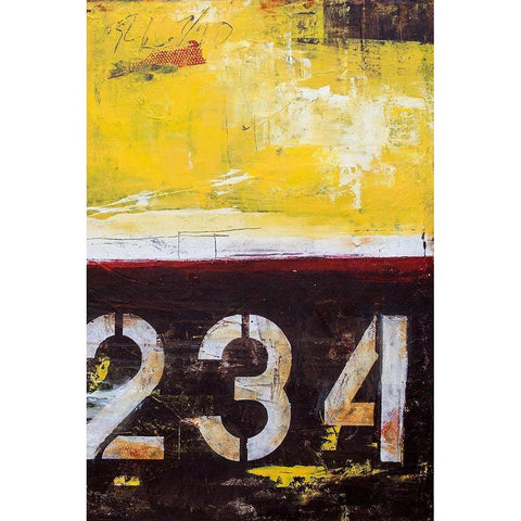 Junction 234 II Black Modern Wood Framed Art Print by Ashley, Erin