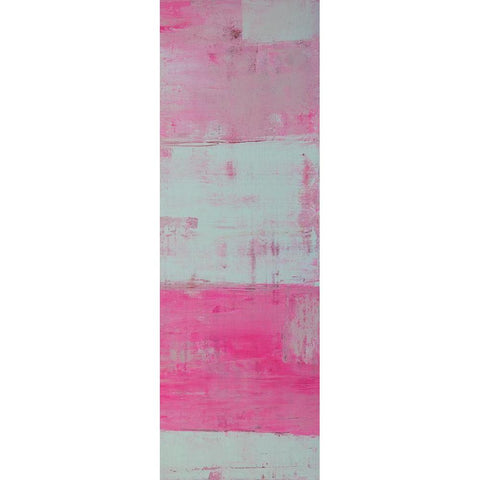 Panels in Pink II Gold Ornate Wood Framed Art Print with Double Matting by Ashley, Erin