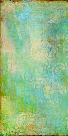 Vintage Summer II White Modern Wood Framed Art Print with Double Matting by Ashley, Erin