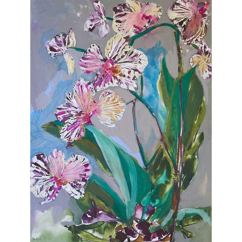 Maine Spring Flowers I Gold Ornate Wood Framed Art Print with Double Matting by Ferrell, Erin McGee