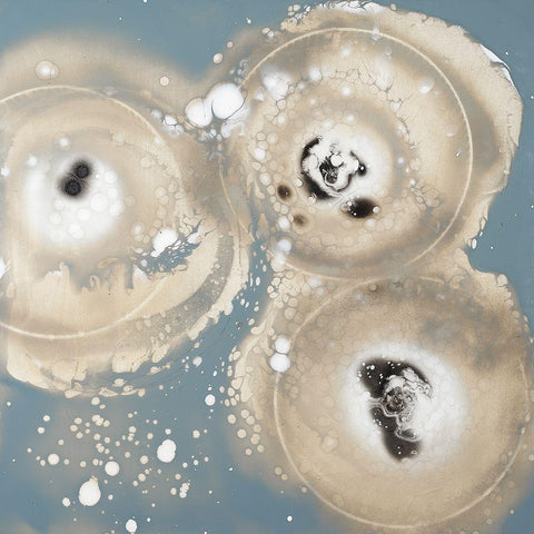 Texas River II White Modern Wood Framed Art Print by Ferrell, Erin McGee