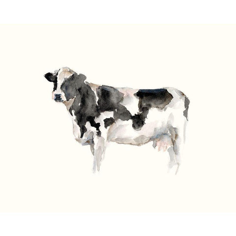 Farm Animal Study III Black Modern Wood Framed Art Print with Double Matting by Harper, Ethan