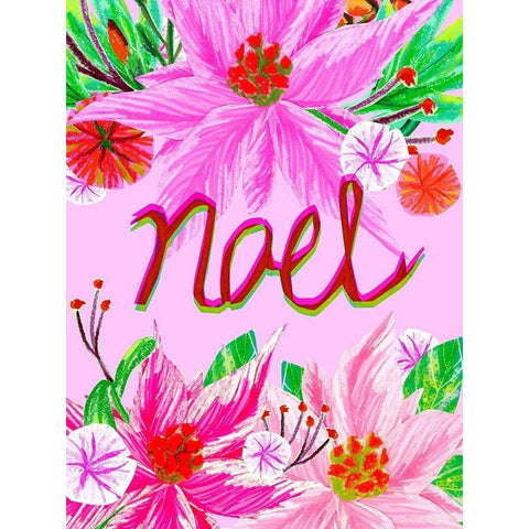 Christmas Foliage II White Modern Wood Framed Art Print by Blanckslate