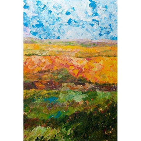 Canyon Ridge II Gold Ornate Wood Framed Art Print with Double Matting by Friedlander, Allen