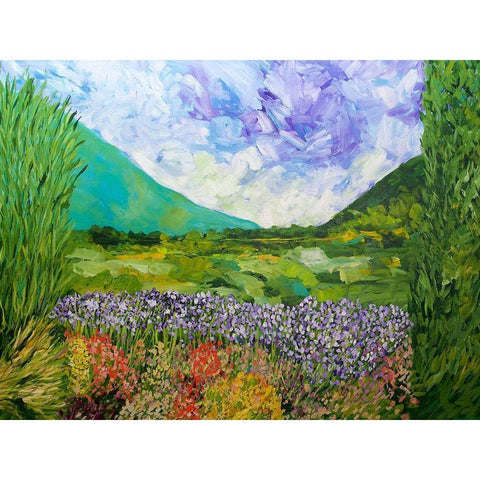 River Bend Black Modern Wood Framed Art Print with Double Matting by Friedlander, Allen