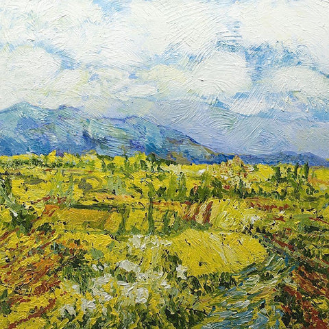 Going 120 Black Ornate Wood Framed Art Print with Double Matting by Friedlander, Allen