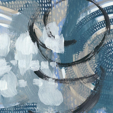 Dwellings VIII Black Ornate Wood Framed Art Print with Double Matting by Zarris, Chariklia