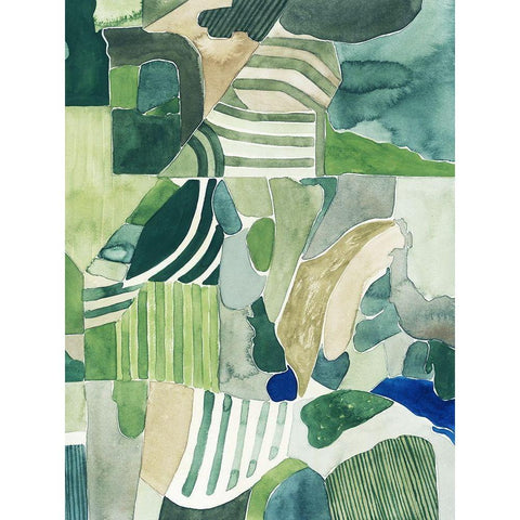 Going Home I White Modern Wood Framed Art Print by Popp, Grace