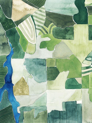 Going Home II Black Ornate Wood Framed Art Print with Double Matting by Popp, Grace