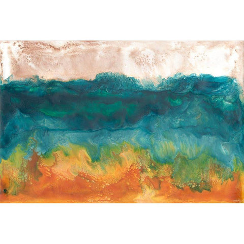 Grassland Sunset I Black Modern Wood Framed Art Print by Ludwig, Alicia