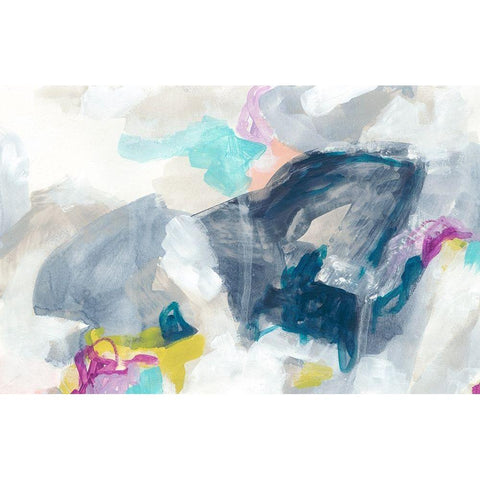 Convection I Black Modern Wood Framed Art Print by Vess, June Erica