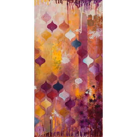Warm Ambition II White Modern Wood Framed Art Print by Robinson, Heather