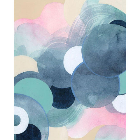 Ocular Prism II Black Modern Wood Framed Art Print with Double Matting by Popp, Grace