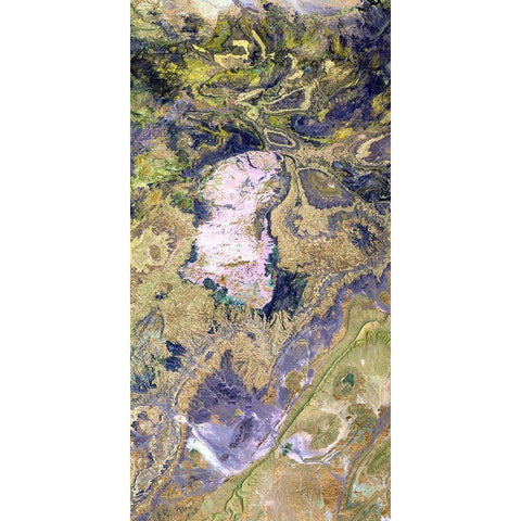 Atlas Mountains I Gold Ornate Wood Framed Art Print with Double Matting by Ludwig, Alicia