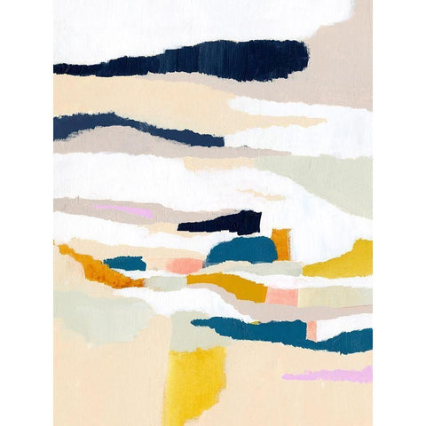 Woven Together I Black Modern Wood Framed Art Print with Double Matting by Borges, Victoria