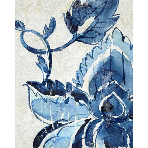 Porcelain Sample IV Black Modern Wood Framed Art Print by Zarris, Chariklia