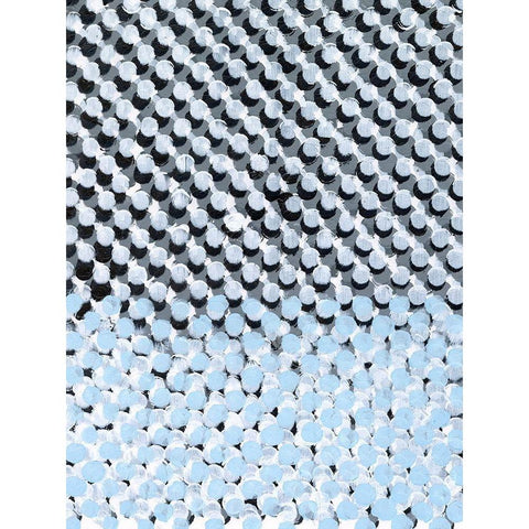 Perforation II Black Modern Wood Framed Art Print by Lam, Vanna