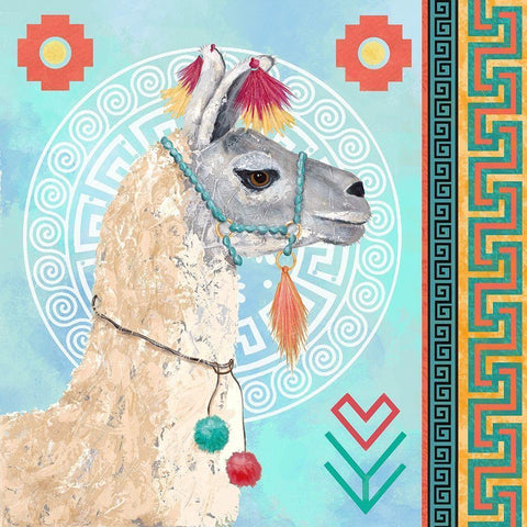 Peruvian Dreams I White Modern Wood Framed Art Print by Reynolds, Jade