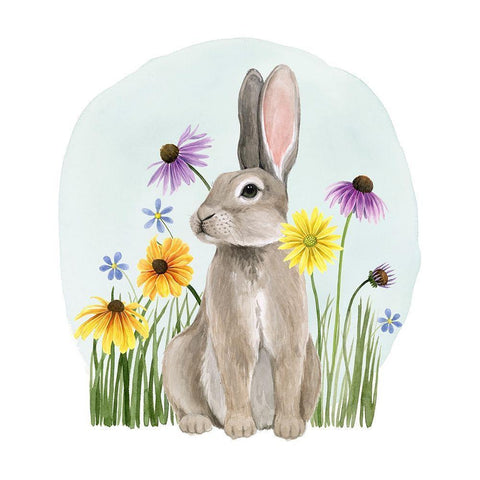 Wild Woodland III White Modern Wood Framed Art Print by Popp, Grace