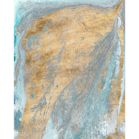 Fjord II White Modern Wood Framed Art Print by Ludwig, Alicia