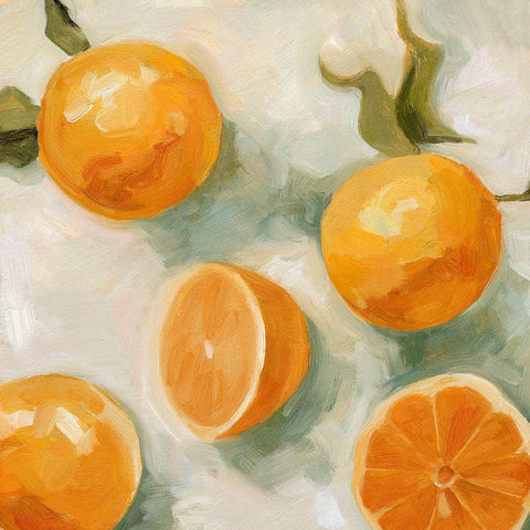 Fresh Citrus IV Black Ornate Wood Framed Art Print with Double Matting by Scarvey, Emma