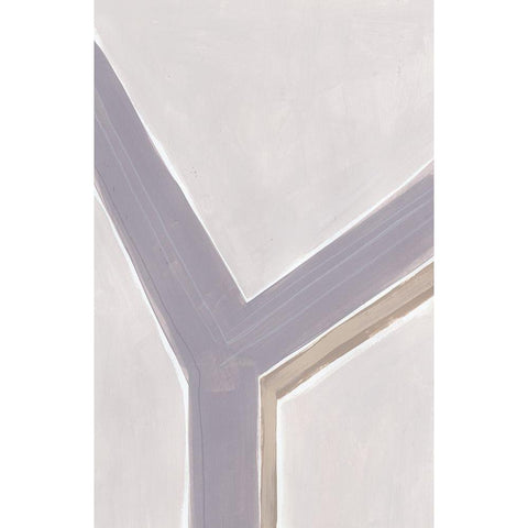 Custom Neutral Impact I Black Modern Wood Framed Art Print with Double Matting by Vess, June Erica